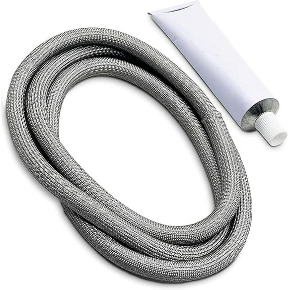 W10906683 Dryer Door Seal Part Replaces W10823580, AP6034191 Dryer Door Seal,Compatible with Maytag,Whirlpool WED49STBW1,WED4950HW0,WED5000DW2 and Kenmore Dryer Parts Model 110 Series