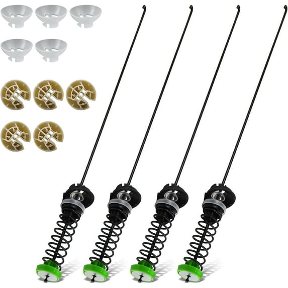 W11130362 Washer Suspension Rod Kit for Whirlpool Maytag Kenmore Amana WTW5000DW2 WTW5000DW3 MVWC565FW1 MVWC565FW2 MVWX655DW1 MVWX655DW2 Suspension Rod