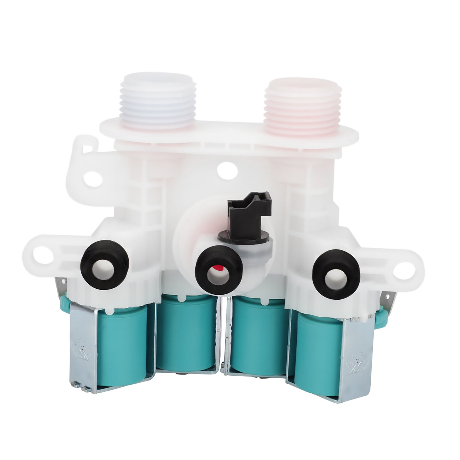 W11165546 Washer Water Inlet Valve Durable Metal+Plastic, 120V 60HZ for Whirlpool, Kenmore, Crosley, Replacement