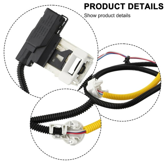 For W11307244 W10682535 Washer Lid Lock Switch Assembly for Kenmore Roper Washing Machine, High-Quality ABS Plastic Replacement Part, Compatible with AP6832601 4920959 W10838613