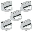 thumbnail image 1 of W11366438 W11084623 Gas Rang Oven Knob Dial (5PCS) Compatible with Whirlpool Electric Range Burner Control Knob WCG55US0HS00 WCG55US0HS05 WCG55US6HS00 WCG55US6HS05 WCG77US0HS00 WCG77US0HS05 C106, 1 of 3