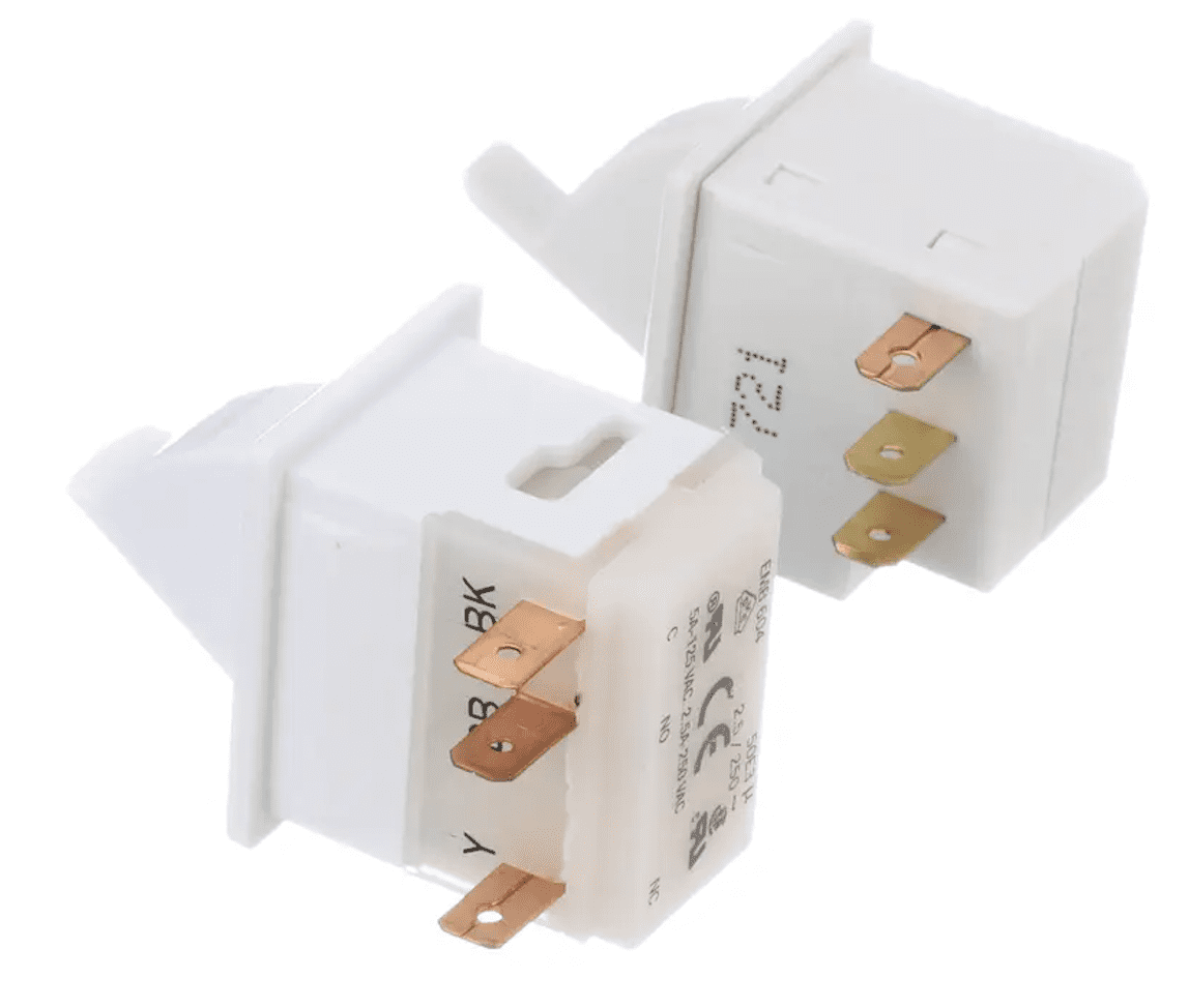 Edgewater Parts Refrigerator Light Switch - Replacement Part W10847853 AP6285434 Compatible With Whirlpool