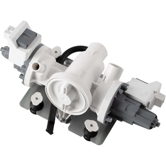 W11458345 Washer Drain Pump Compatible with Whirlpool Amana Inglis Maytag Washing Machine, Replacement Part W10918608 W11316609 W11319789 4959423 AP6989186 PS16218041 EAP16218041 PD00062450