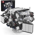thumbnail image 1 of W12 Engine Toys Building Block, Model Engine Kit for Adults, V8 Engine Scale Model, 10230 STEM DIY Building Kits That Works, (871 Pieces), 1 of 5