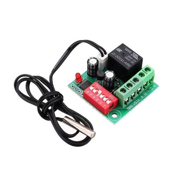 W1701 12V DC Digital Thermostat Controller