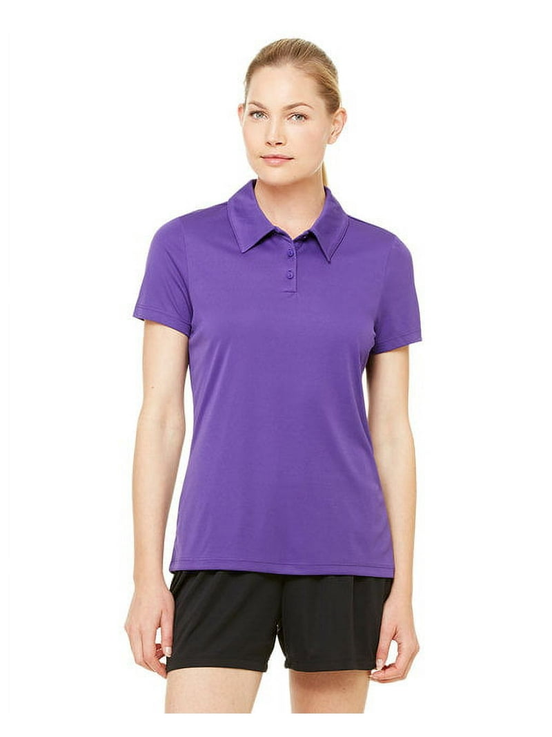 W1809 Golf Shirt Alo Performance Three-Button Women's Plain - Walmart.com