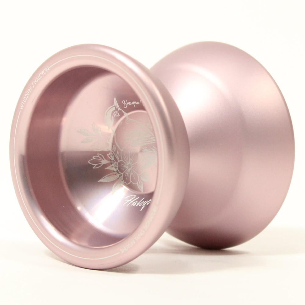 W1LD (Worldwide 1nnovative Leading Design) Halcyon Yo-Yo - Mono-Metal - Shuyun Tang Signature YoYo (Pink)