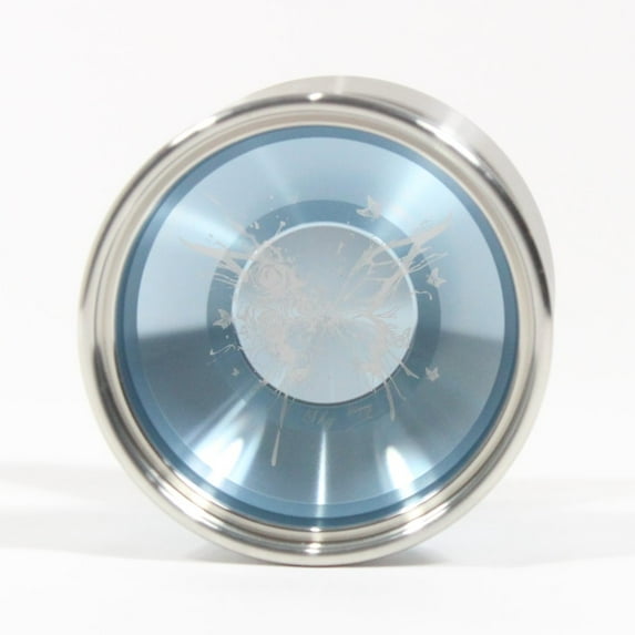 W1LD (Worldwide 1nnovative Leading Design) Shy Yo-Yo - Bi-Metal - Hanyang Shen Signature YoYo (Shiny Ice Blue)