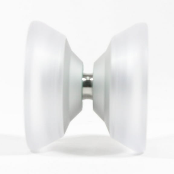 W1LD (Worldwide 1nnovative Leading Design) Wilderness PR Yo-Yo - 6061 Aluminum Yo-Yo with PC Rims (Silver w/Clear PC Rims)