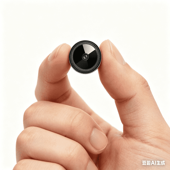 W2 4K Mini Video Recorder with Voice Recording Function Compact Camera with 360° Wide Angle Lens for Video and Audio Capture in Any Location