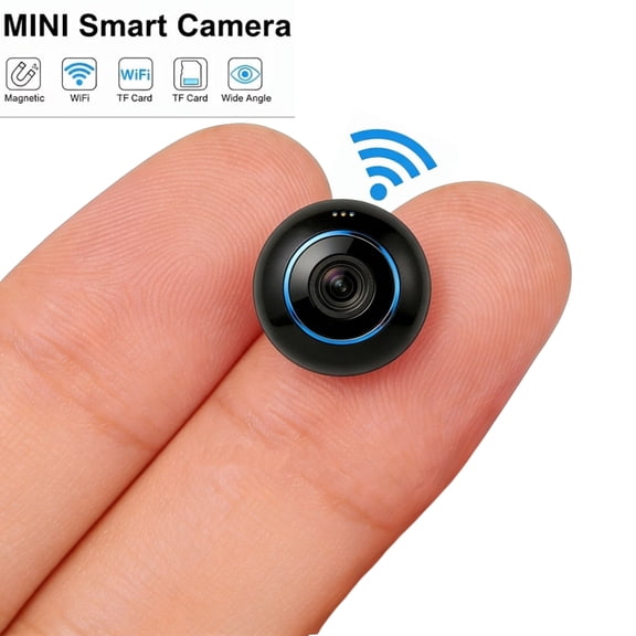 W2 4K Ultra HD Mini Security Camera Wire-Free Battery Powered, 150 Wide Angle AI Human Detection 180-Day Standby Indoor Cam for Home Pet Baby Monitor
