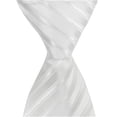 thumbnail image 1 of W2 - 9.5 in. Zipper Necktie - White- 6 to 18 Month, 1 of 1