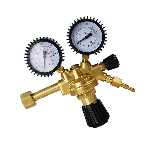 W21.8 Thread Pressure Reducing Regulator for Cylinders Pressure Regulator Argon Carbon Dioxide Meter