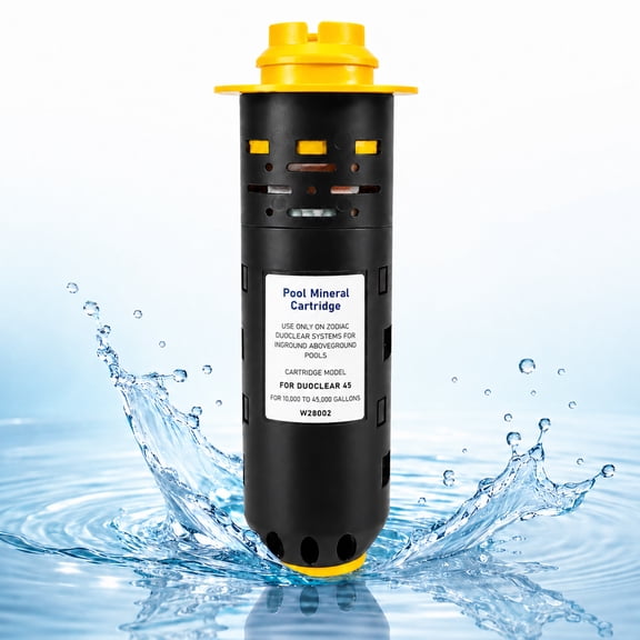W28000 W28001 Pool Mineral Cartridge Replacement for Nature2 DuoClear & Zodiac Fusion Systems, Compatible with Fusion Soft & Vision Pro, Up to 35,000 Gallons