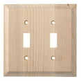 thumbnail image 1 of W29447-UN-U Unfinished Huntsfield 2 Gang Toggle Wall Plate, 1 of 1