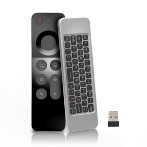 W3 2.4G Wireless Voice Air Mouse Remote Controller Mini Keyboard For Android TV BOX / Windows / Mac OS / Linux Gyroscope Remote