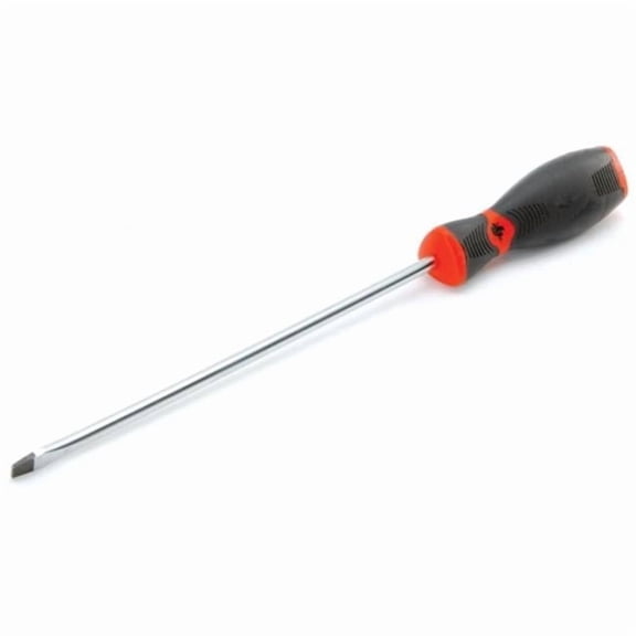 W30990 Slotted Screwdriver - Chrome Vanadium Steel - 0.25 x 8 in. - Magnetic Tips