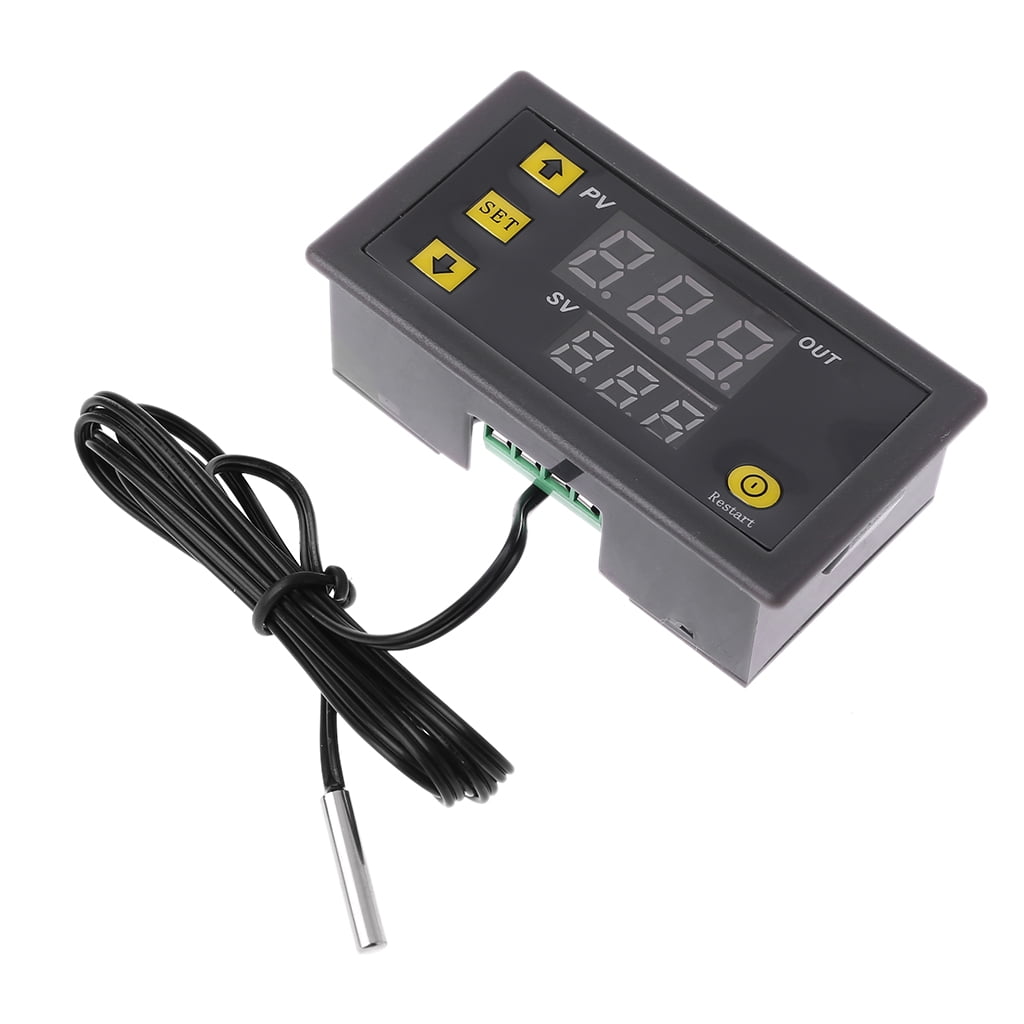 W3230 LED Temperature Controller Temperature Control Switch Sensor AC