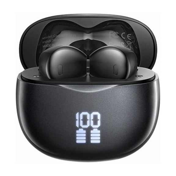 W39 Stereo Digital Display Wireless Bluetooth Earphone