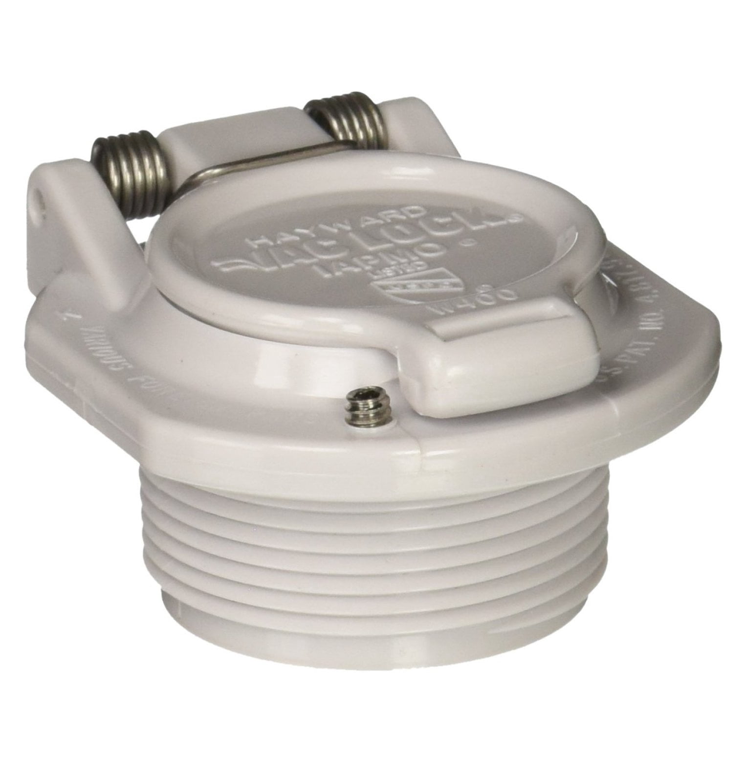 W400BWHP White Free Rotation Vacuum Lock Safety Wall Fitting ...