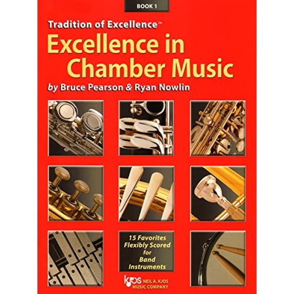 Pre-Owned W40XE - Excellence in Chamber Music Book 1 - Eb Alto Saxophone Eb Baritone Saxophone Paperback