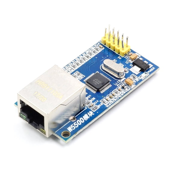 W5500 Ethernet Networking Hardware Protocol Stack For Fast Speed Data Transfer Industrial Automation Device