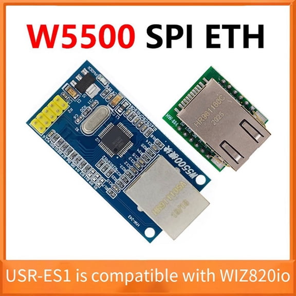 W5500 Module -ES1 SPI Ethernet ETH Module Compatible with WIZ820io