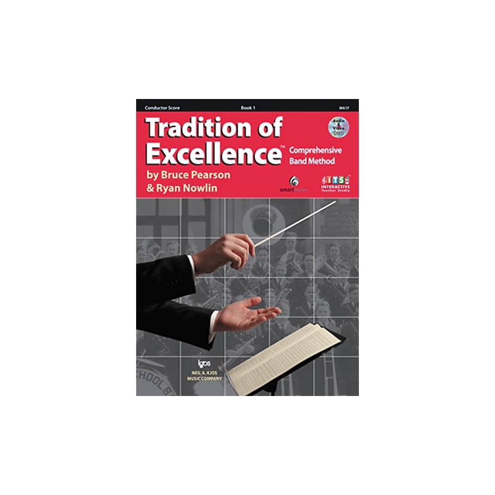 W61F - Tradition of Excellence Book 1 - Conductor Score, 9780849770753, 0849770750, Paperback,