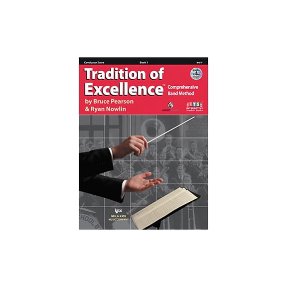 W61F - Tradition of Excellence Book 1 - Conductor Score, 9780849770753, 0849770750, Paperback,