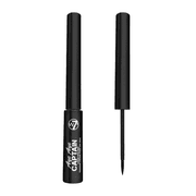 W7 Aye Aye Captain Liquid Eyeliner - Long-Lasting Black Liquid Precision Liner