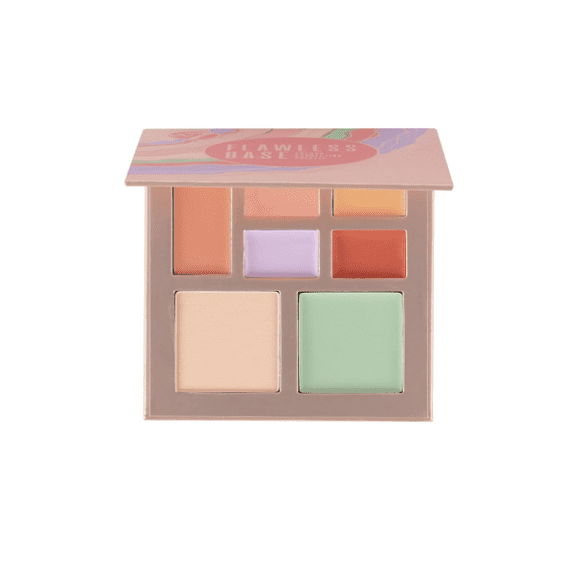 W7 Flawless Base Colour Corrector Palette 7 Shade Face Concealer Set Makeup