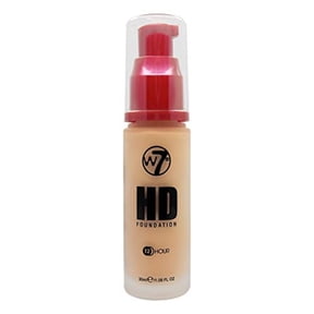 W7 | HD Foundation | Rich and Creamy Matte Formula | Medium Lasting Coverage | Available in 20 Shades | Early Tan | Cruelty Free, Vegan Liquid Foundation Makeup by W7 Cosmetics