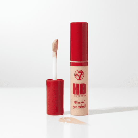 W7 HD High Definition Concealer Fair/Light Full Coverage Long Lasting 14ml