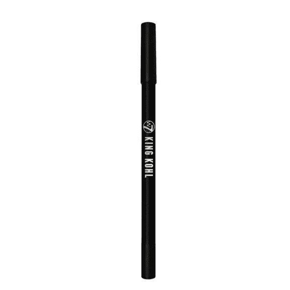 W7 King Kohl Eyeliner Pencil Black High Pigment Long Lasting Smoky Eye Makeup