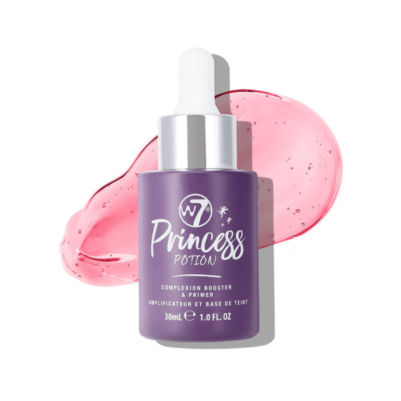 W7 Princess Potion Face Primer Drops Purple Makeup Base Priming Formula ...