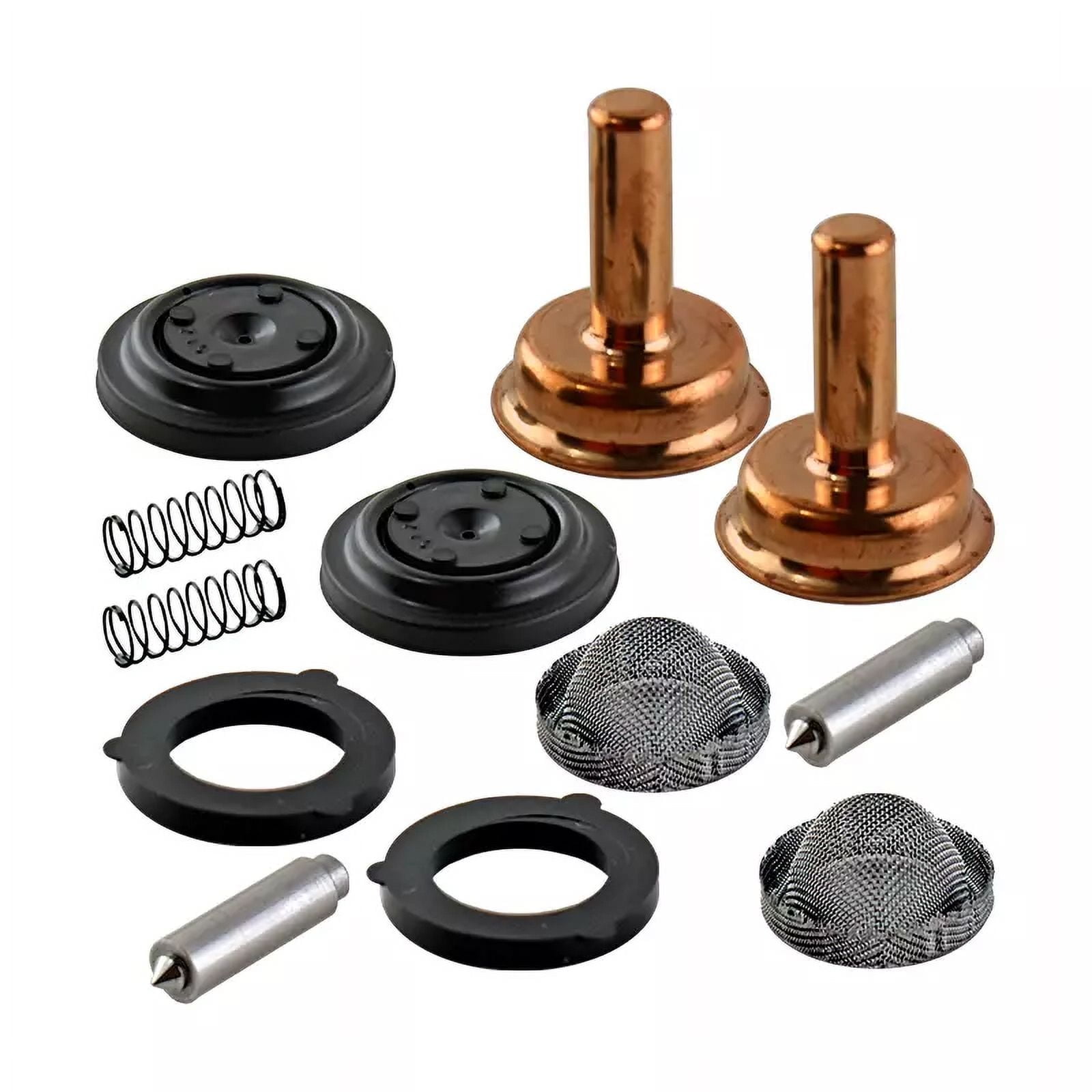 Copper and Black Water Valve Rebuild Kit with Springs and Screens
