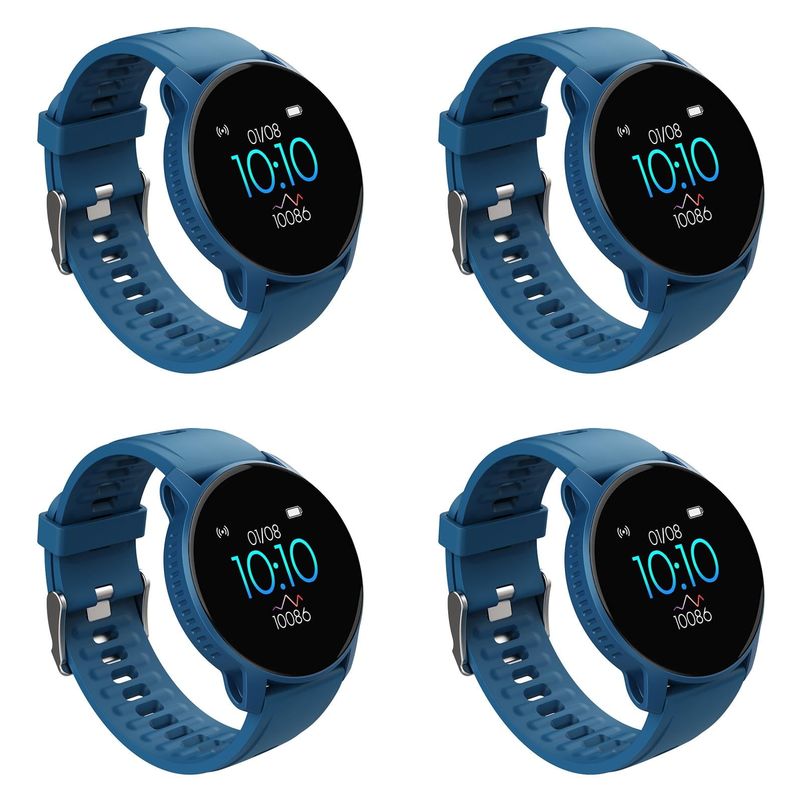 W9 PLUS Smartwatch, 1.3 Inches Aluminum Smartwatch, Oygen