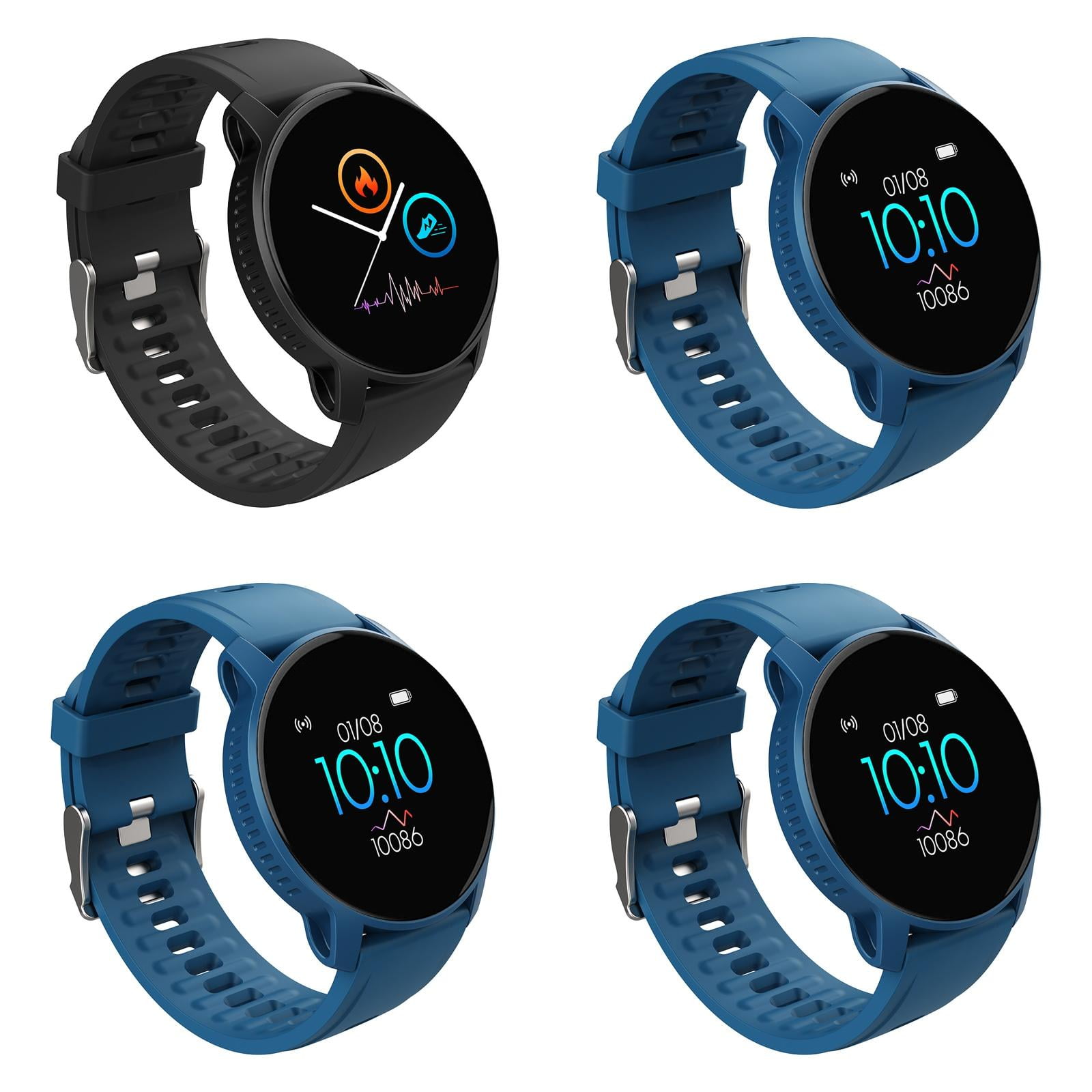 W9 plus smartwatch 1 3 inches aluminum that can call and text without