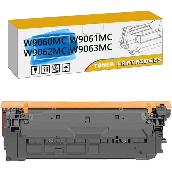 W9060MC W9061MC W9062MC W9063MC Toner Cartridges Compatible for HP Color Laserjet Managed E55040DW E57540DN E57540C Printers, High Yield 16,000 Pages