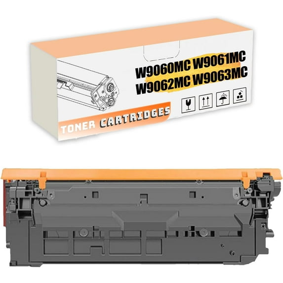 W9060MC W9061MC W9062MC W9063MC Toner Cartridges Compatible for HP E55040DW E57540dn E57540C Printers, High Yield 15,000 Pages