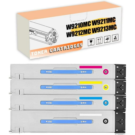 W9210MC W9211MC W9212MC W9213MC Toner Cartridge, Compatible for HP Color Laserjet Managed MFP E78323dn 78325dn 78330dn Printers【High Print Volume with Chip】