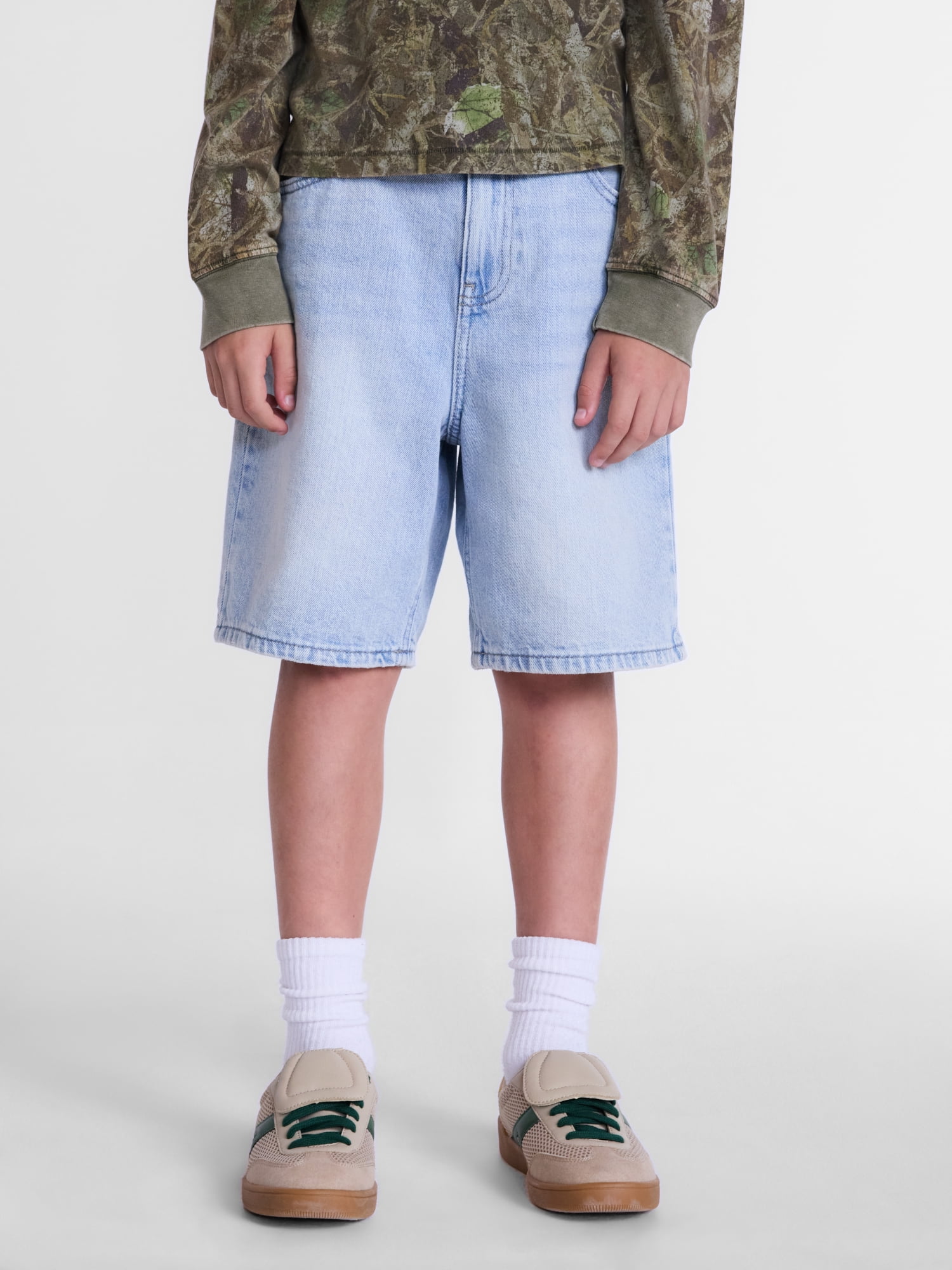 Weekend Academy Boys Baggy Denim Shorts, Sizes 4-18
