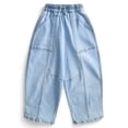 thumbnail image 1 of Weekend Academy Girls Barrel Leg Pants, Sizes 5-18, 1 of 3