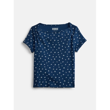 Weekend Academy Girls Boat Neck Tee, Sizes 4-18