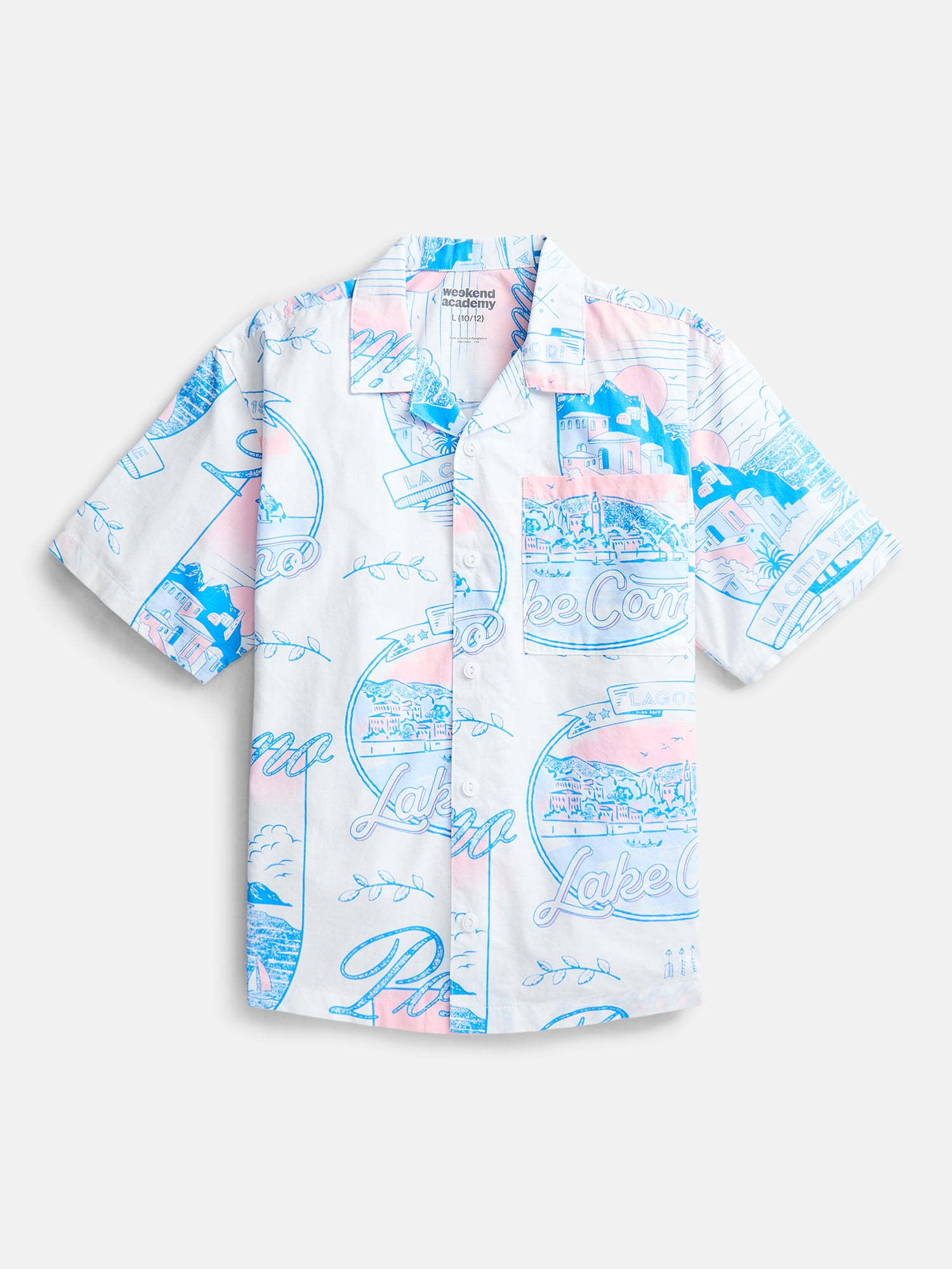Weekend Academy Boys Cabana Shirt, Sizes 4-18