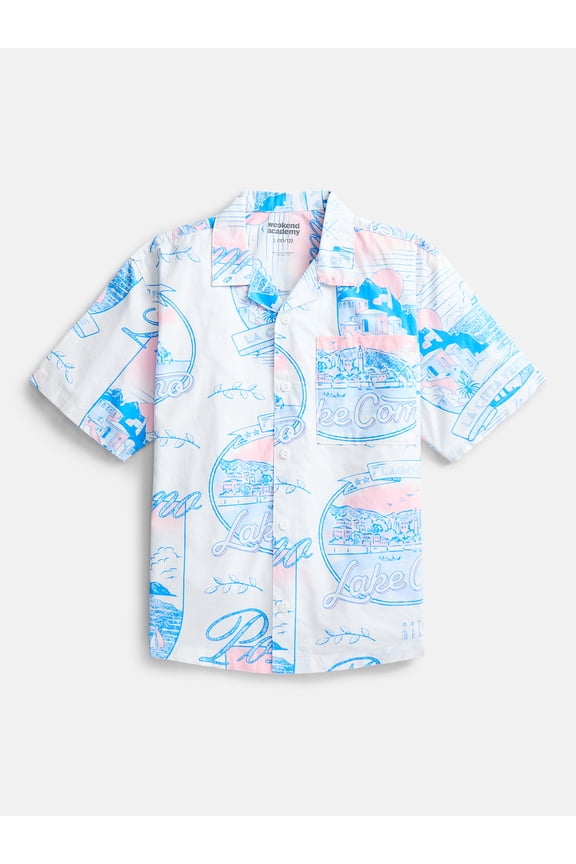 Boys Cabana Shirt, Sizes 4-18