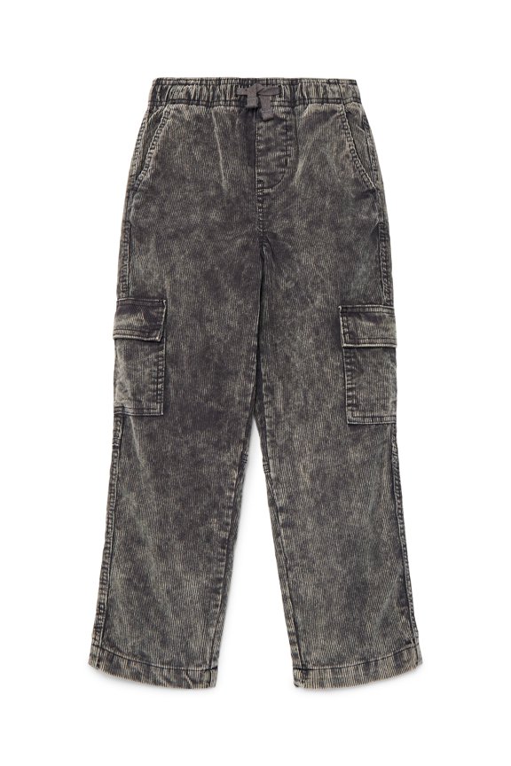 Boys Corduroy Cargo Pants, Sizes 4-18