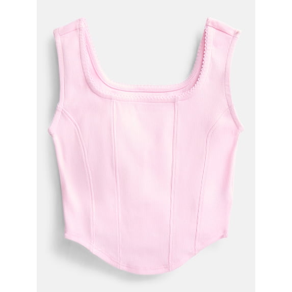 Weekend Academy Girls Corset Tank Top, Sizes 4-18