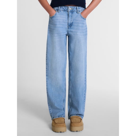 Weekend Academy Girls Baggy Straight Pant, Sizes 4-18