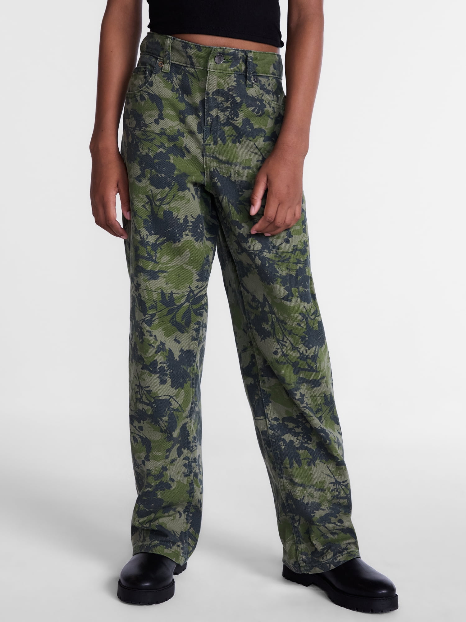 Weekend Academy Girls Baggy Straight Pant, Sizes 4-18